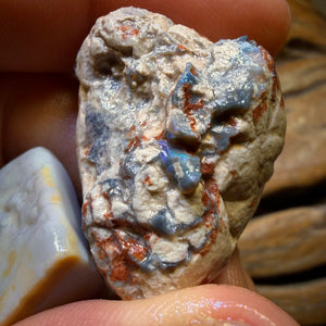 217.1cts - 3x Lightning Ridge Opal Rough Parcel