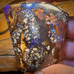 910.5cts - Large Tribal Queensland Boulder Opal. Polished Specimen