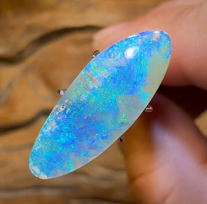 6cts - Winton Seam Opal. Australian Boulder Opal - Opal Whisperers
