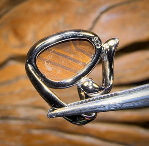 Sterling Silver - Queensland Boulder Opal Doublet Pendant Half Price