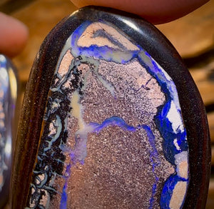 181.6cts - Wonderful Complete Yowah Nut Tribal Kernel Opal Pair