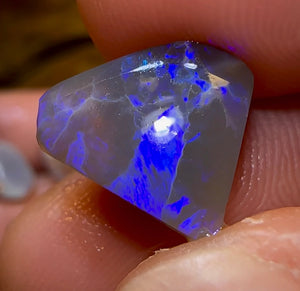 (Template) 17.9cts - 5x Lightning Ridge Light, Dark and Black Opal Rubs Parcel - Opal Whisperers
