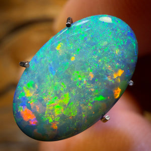 3,9ct – Lightning Ridge Opal-Doublet