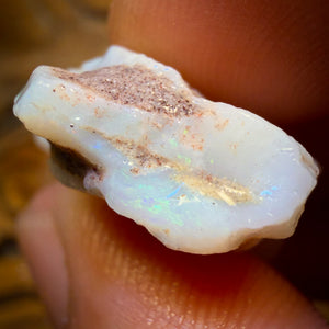 34.4cts - South Australian White Opal Rough Piece
