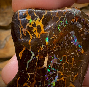 (Template) 226.6cts - Australian Boulder Opal Rub. Bubble Band - Opal Whisperers