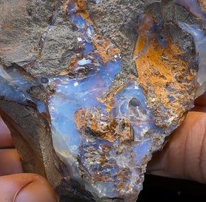 356.3g - Queensland Boulder Seam Opal Rough Specimen - Opal Whisperers
