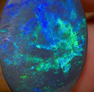 13.4cts - Australian Black Opal from Lightning Ridge - Opal Whisperers
