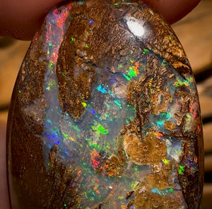 Auction Fall-Through = Your Gain! 🔥 117.5cts - Rare Australian Boulder Wood Fossil Opal Split Pair Bid for One Bid For Both