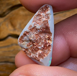 10cts - Lightning Ridge Dark Opal Rub - Opal Whisperers