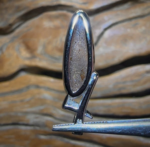 Sterling Silver - Queensland Boulder Opal Doublet Pendant With Red