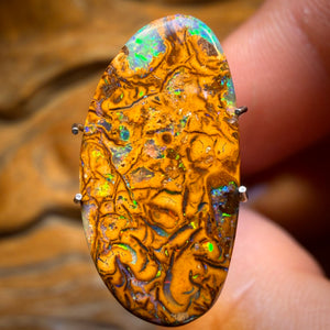 4.6cts - Tribal Queensland Boulder Opal from Yowah