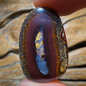 40.5cts - Yowah Nut Crystal Centre Opal. Australian Boulder Opal