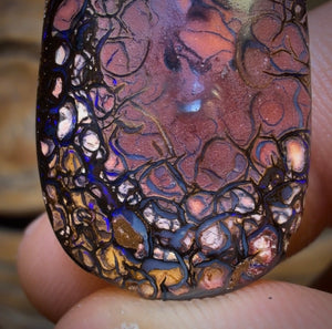 37.3cts - Tribal Australian Boulder Opal from Koroit