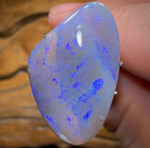9.8cts - Lightning Ridge Dark Opal - Opal Whisperers