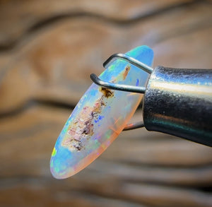 0.83cts - Top Quality Small But Sweet Solid GEM Australian Boulder Pipe Opal