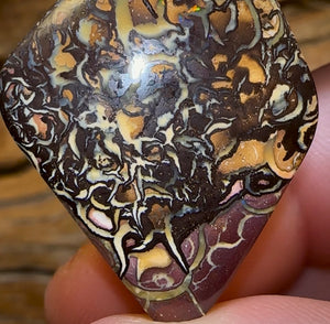 67.1cts - Tribal Queensland Boulder Opal from Koroit - Opal Whisperers