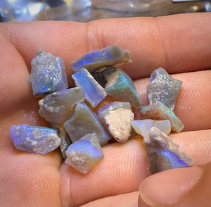 35cts - Lightning Ridge Opal Rough Tiny Cutters Parcels. BULK LISTING BARGAIN!
