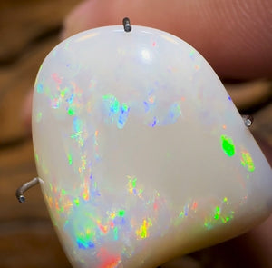 8.8cts - Old School South Australian White “Opal Nugget” from Coober Pedy - Opal Whisperers