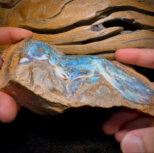 961.1g - HUGE Queensland Boulder Seam Opal Rough Specimen