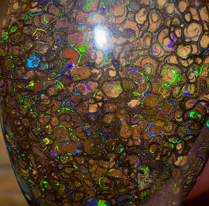 63.2cts - Yowah Nut Tribal. Australian Boulder Opal - Opal Whisperers