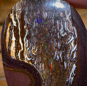 176.3cts - Wow Tribal Boulder Australian Opal Pair. - Opal Whisperers