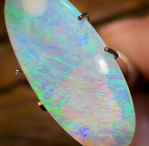3.9cts - Lightning Ridge Crystal Opal - Opal Whisperers