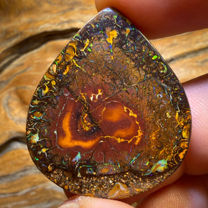 44.8cts - Tribal Queensland Boulder Opal from Yowah