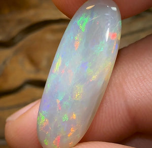 7.2cts - Australian Semi Black Opal from Lightning Ridge. Heritage Collection - Opal Whisperers