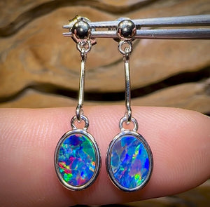 Sterling Silver - WHOLESALE 9 PIECE MIXED PARCEL. Australian Boulder Opal Doublet Jewellery - Opal Whisperers