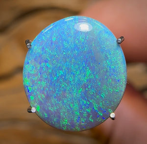 2.2cts - Australian Dark Opal from Lightning Ridge - Opal Whisperers