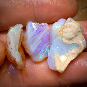 45.7cts - 3x South Australian Opal Rough Parcel