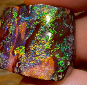 66.2cts - Queensland Boulder Opal from Yowah . Celebrity Stone - Opal Whisperers