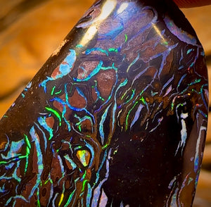 59.2cts - Highly Artistic Tribal Koroit Nut Opal. Australian Opal