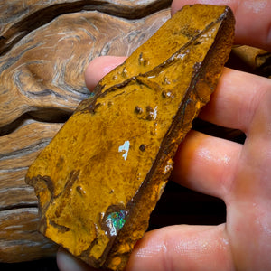 471cts - Yowah Opal Rough Piece. Biscuit Band