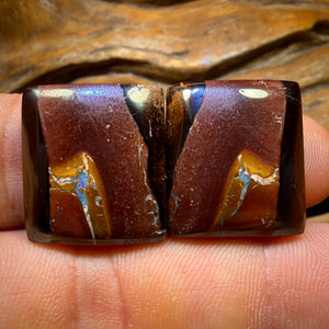 48.1cts - Queensland Boulder Opal Pair from Yowah