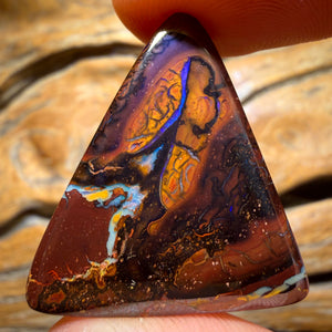 48.3cts - Tribal Queensland Boulder Opal from Yowah