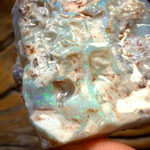 186.1cts - Large Lightning Ridge Dark Opal Rough Piece