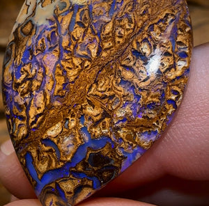 35.7cts - Yowah Nut Tribal Opal - Opal Whisperers