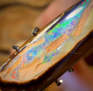 Wild Card! 5.7cts - Yowah Nut Opal. Australian Boulder Opal