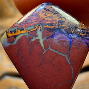 Wildcard! 27.4cts - Tribal Queensland Boulder Opal from Yowah