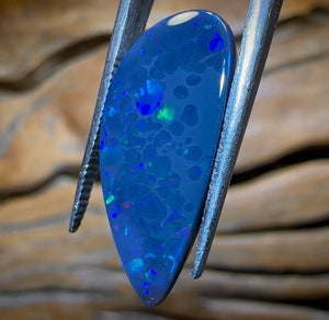 6.4cts - N1 GEM Black Opal from Lightning Ridge - Opal Whisperers