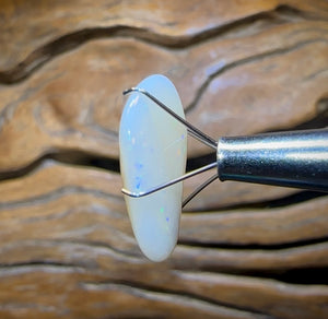 8.8cts - Old School South Australian White “Opal Nugget” from Coober Pedy - Opal Whisperers