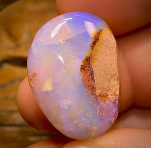 Wild Card! 28.1cts - Boulder Pipe Opal Rub. Australian Opal