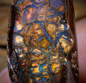 29.1cts - Tribal Yowah Nut Opal. Australian Opal