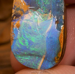 12.4cts - Australian Boulder Opal Rub - Opal Whisperers