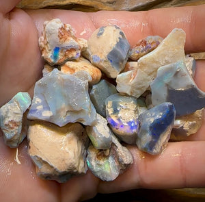 The 300Cts - Lightning Ridge Potch And Colour Parcels. Bulk Listing - Opal Whisperers