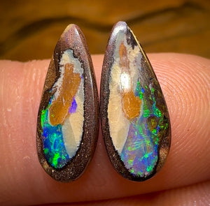 4.9cts - Yowah Nut Kernel Opal Pair