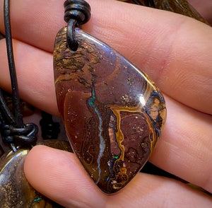 16x Drilled Yowah Boulder Opals. Bulk Wholesale Dealers Package - Opal Whisperers