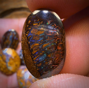 122.7cts - 10x Australian Tribal Boulder Opal’s. Wholesale Dealer’s Parcel