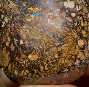 69.3cts - Yowah Nut Opal. Tribal Pattern - Opal Whisperers